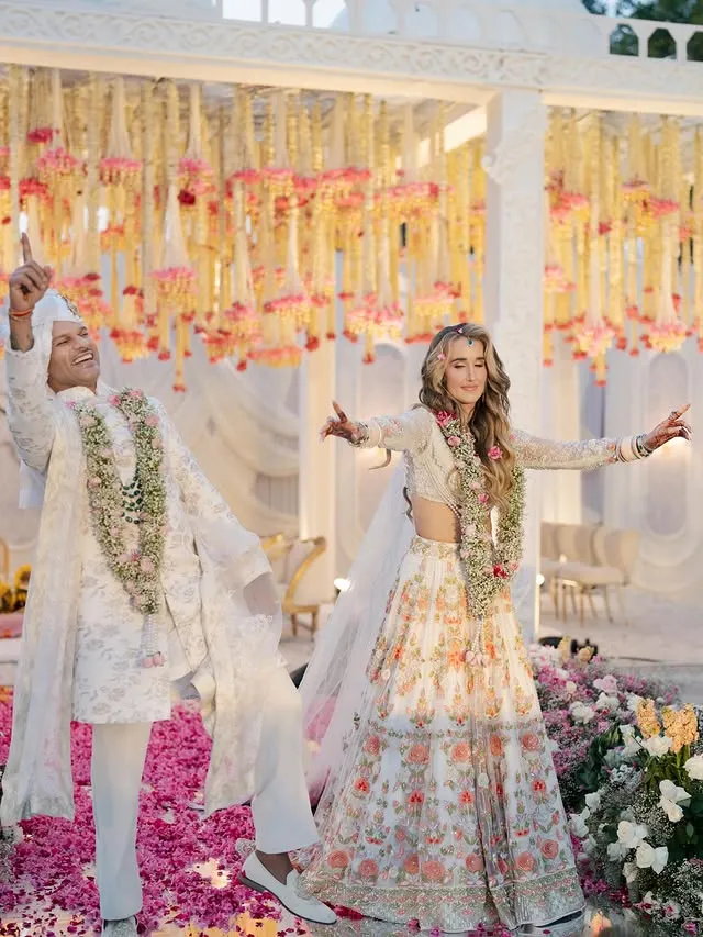 Shikhar Dhawan second marriage news
Shikhar Dhawan wife Sophie Shine
Yuzvendra Chahal at Dhawan wedding