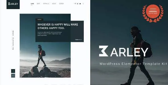 Barley – Blog & Magazine Elementor Template Kit