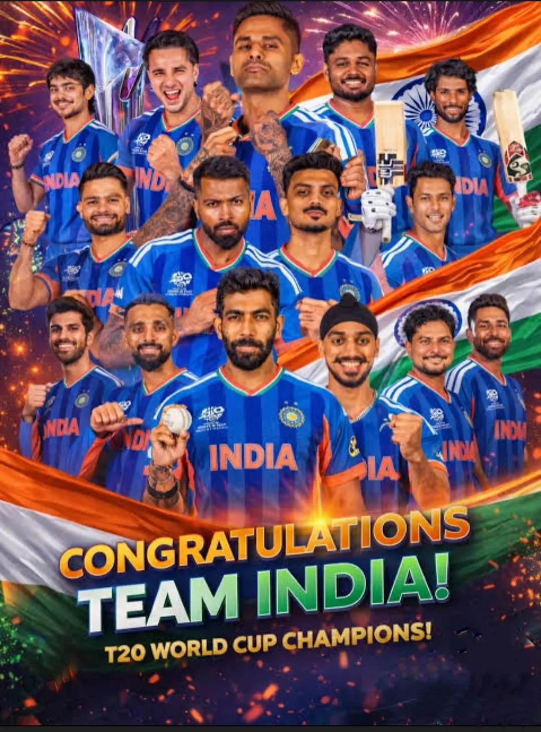 India champion 2026 t20 world cup