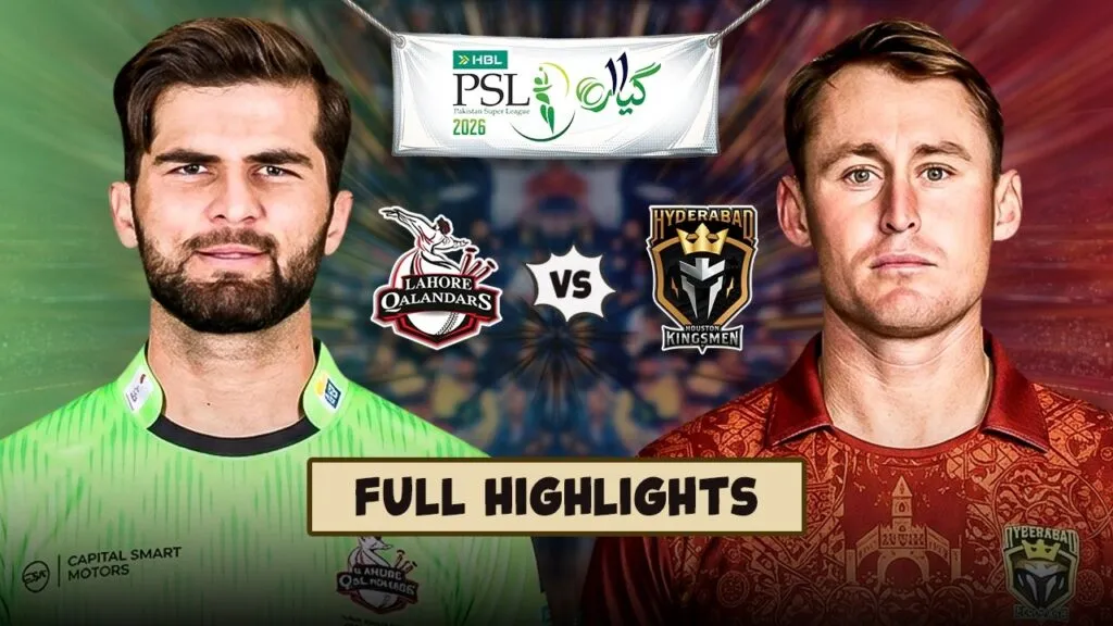PSL 2026 Opening Match – Lahore Qalandars Crush Hyderabad Kingsmen