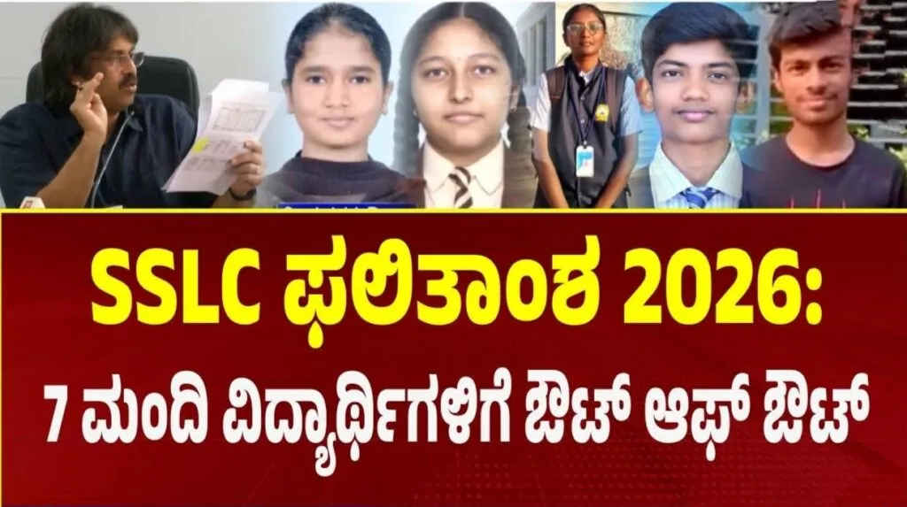 Karnataka SSLC toppers 2026, 625 out of 625 SSLC, Karnataka Class 10 result toppers, government school topper SSLC, SSLC result highlights 2026