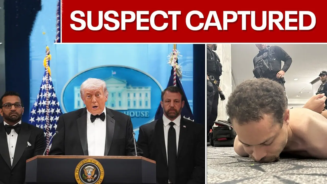 Donald Trump security scare, Washington Hilton shooting, White House Correspondents Dinner incident, Trump assassination threat, US political tensions, Donald Trump death