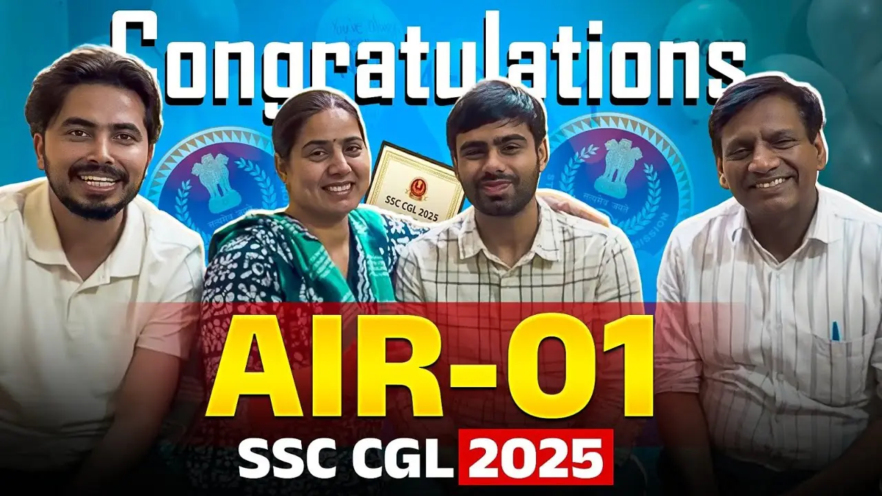 SSC CGL 2025 Final Result Out: Dhruv Rana बने AIR 1 SSC CGL 2025 Result, SSC CGL Final Result 2026, Dhruv Rana AIR 1, SSC CGL Topper Strategy, SSC CGL Cut Off, SSC Preparation Tips
