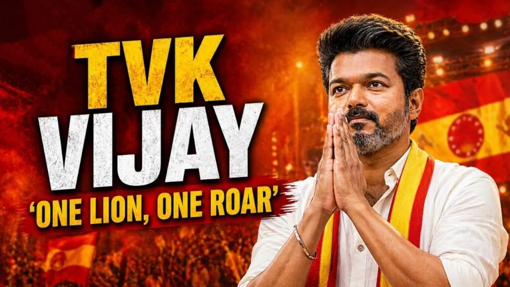 Vijay Tamil Nadu politics 2026, TVK party Vijay, Tamil Nadu election news, Vijay vs DMK BJP, new political party India