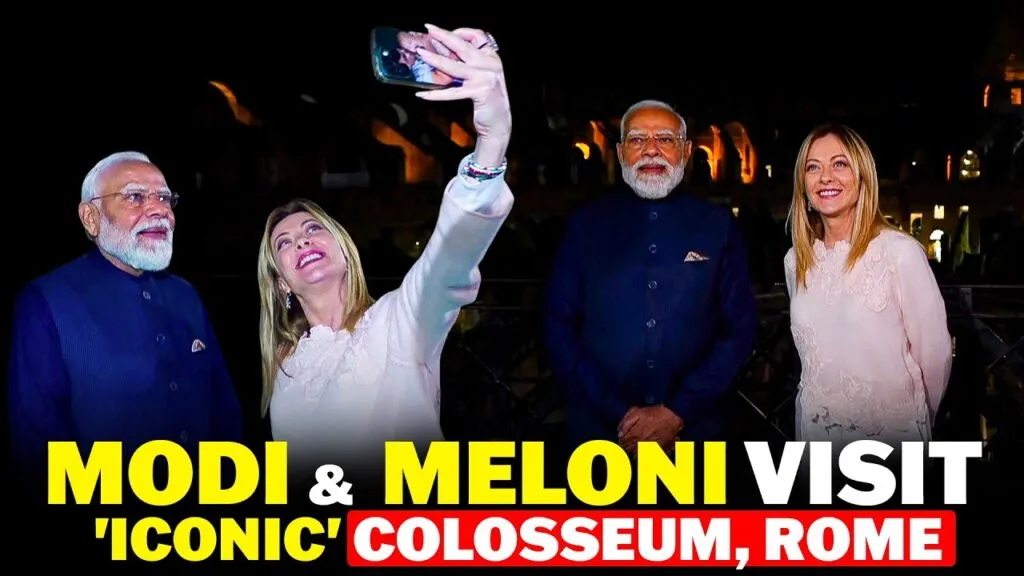 Melodi Viral Video, Modi Meloni Viral Clip, Melody Toffee Viral, PM Modi Meloni Friendship, Giorgia Meloni Viral Video, Team Melodi, Modi Gifts Melody Toffee, Viral Political Moments, India Italy Relations, Modi Meloni Meme