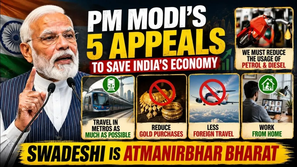 Modi save fuel appeal, India economic crisis 2026, petrol diesel price hike India, gold buying ban controversy, Narendra Modi speech today, Rahul Gandhi reaction, India fuel crisis, LPG price hike India, foreign travel appeal Modi, India inflation news, oil crisis India, Indian economy latest news, energy crisis India, Modi roadshow controversy, India fuel shortage, Indian rupee crisis, gold sector employment India, India GDP gold industry, commercial LPG price hike, economic slowdown India